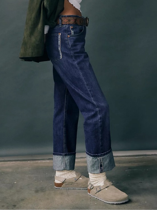 Free People Denim - Free People We the Free Slade Slim Selvedge Jean